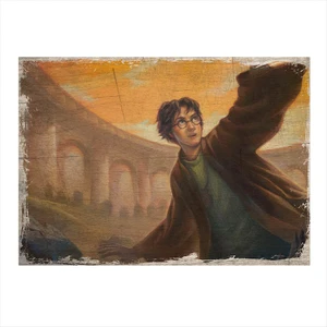 Ahşap Tablo Harry Potter
