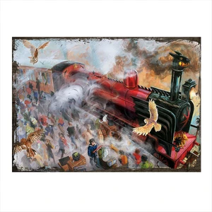 Ahşap Tablo Harry Potter Ve Tren