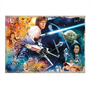 Ahşap Tablo Star Wars