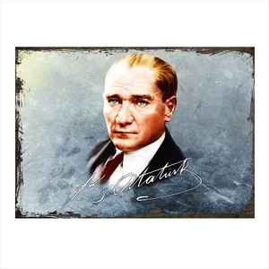 Ahşap Tablo Mustafa Kemal ATATÜRK