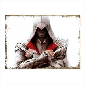Ahşap Tablo Assassin's Creed