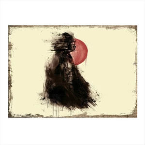 Ahşap Tablo Star Wars Darth Vader