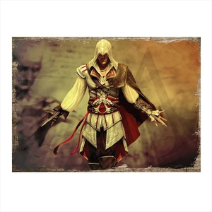 Ahşap Tablo Assassin's Creed
