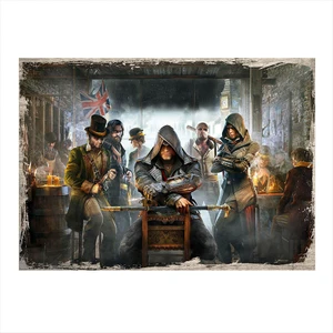 Ahşap Tablo Assassin's Creed