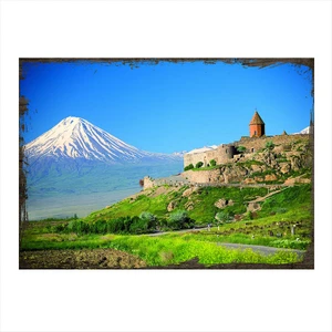 Ahşap Tablo Ağrı Dağı