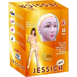 Jessıca Büyük Boy Realistik Titreşimli Şişme Bebek Manken Kadın