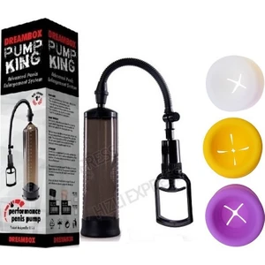 Pretty Love Dream Box Süper Vakum Penis Pompası + 3 Adet Pompa Yedek Silikon Başlık