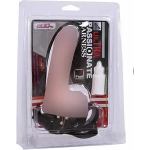 Belden Bağlamalı Titreşimli 19 cm Protez Penis