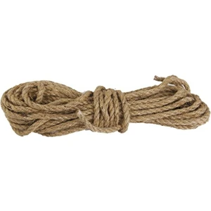 Jüt Halat 6mm 10 Metre Natürel İp Halat