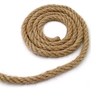 Jüt Halat 10mm 10 Metre Natürel İp Halat