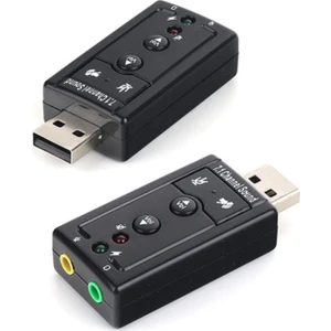 Usb 2.0 7.1 Stereo Ses Efektli Ses Kartı