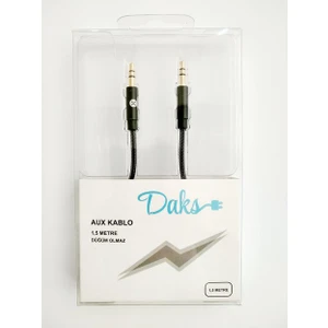 Daks 3.5 mm Aux 1.5 m Siyah