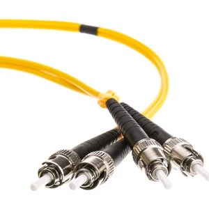 F/O Sm St-St Duplex Fiber Optik Patchcord Singlemode 1 Mt