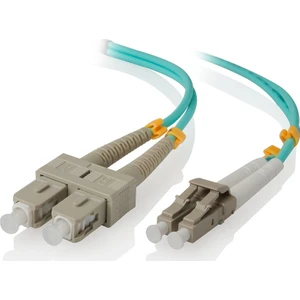 F/O Om3 Sc-Lc Duplex Fiber Optik Patchcord Multimode 5 Mt