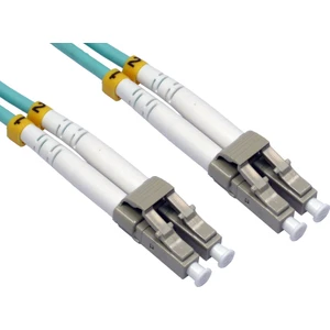 F/O Om3 Lc-Lc Duplex Fiber Optik Patchcord Multimode 5 Mt
