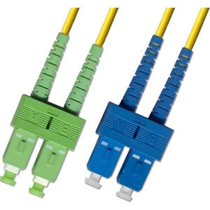 F/O Sm/Apc Sc/Apc-Sc/Upc Duplex Fiber Optik Patchcord Singlemode 10 Mt
