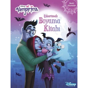 Disney Vampirina Çıkartmalı Boyama Kitabı Renkli Çıkartmalar
