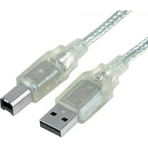 C.Speeds Lıne Ag-Up05 5 Metre Şeffaf Usb Yazıcı Kablo