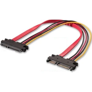4617 Sata Power Uzatma Kablosu 15+7 pin (erkek - dişi)