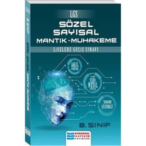 Evrensel İletişim Yayınları  8.Sınıf   LGS  Sözel Sayısal Mantık Muhakeme Soru Bankası