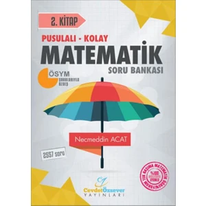 Cevdet Özsever Pusulalı-Kolay Matematik Soru Bankası 2. Kitap - Necmeddin Acat