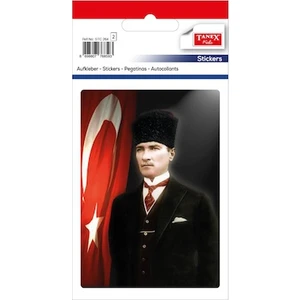 Sheet Etiket Kuşe ATA 80x113 mm   2 adet STC 264