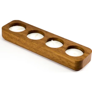 Tealight Mumluk (Ceviz)