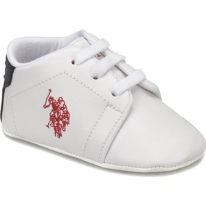 U.S. Polo Assn. Franco Beyaz Erkek Çocuk Ayakkabı