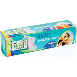 Fresh Up Kilitli Buzdolabı Poşeti 19 cm x 25 cm