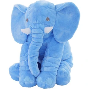 Birlik Oyuncak Uyku Arkadaşım Jumbo Fil 60 Cm Mavi