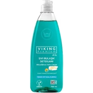 Premium Sıvı Bulaşık Deterjanı Fesleğen&Tatlı Limon 750ml