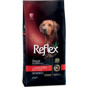 Plus Kuzulu Orta ve Büyük Irk Yaşlı Köpek Maması 15 Kg