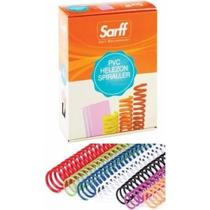 Pvc Helezon Spiral 12mm Kırmızı