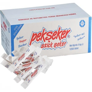 Stick Şeker 4gr 1250 Adet 5kg