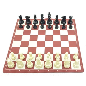 Taşlı Satranç Takımı (Şah Boyu: 95 mm)