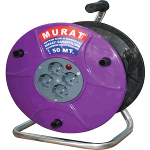 Makaralı Uzatma Kablo 50 Metre