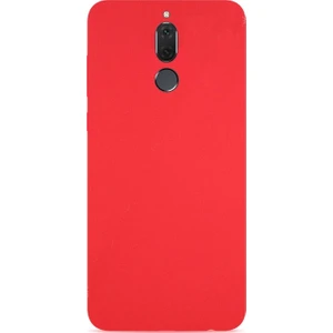 Huawei Mate 10 Lite Premium Mat Soft Silikon Kılıf + Tempered Cam