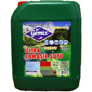 Gemix Ultra Çamaşır Suyu 5 Kg