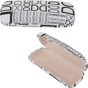 Unisex Metal Sert Gözlük Kutusu - Beyaz