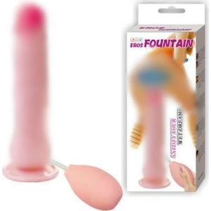 Ultra Realistik Su Fışkırtmalı Ten Dokulu Dildo Penis