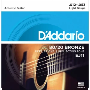 EJ11 80/20 Bronze Akustik Gitar Teli (12-53)