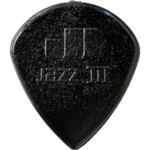 Jim Dunlop Jazz III Nylon Black Pena