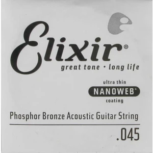 14145 Nanoweb Phosphor Bronze Tek Akustik Gitar Teli (45)