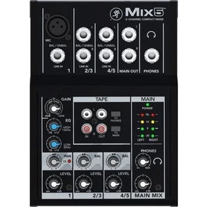 Mix5 5 Kanal Deck Mikser