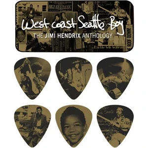 Jim Dunlop Jimi Hendrix West Coast 6lı Pena Seti (Heavy)