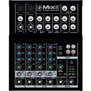 Mix8 8 Kanal Deck Mikser