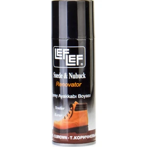 Nuri Leflef Süet Nubuk Boyası Sprey 200 ml Koyu Kahve