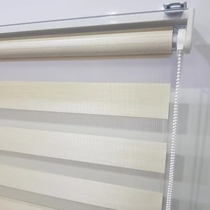 Açık Kahve Zebra Perde