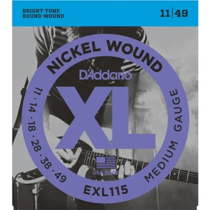 EXL115 Blues / Jazz Elektro Gitar Teli (11-49)