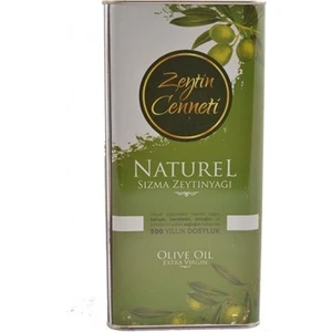 Zeytin Cenneti Naturel Sızma Zeytinyağı 5 lt Teneke